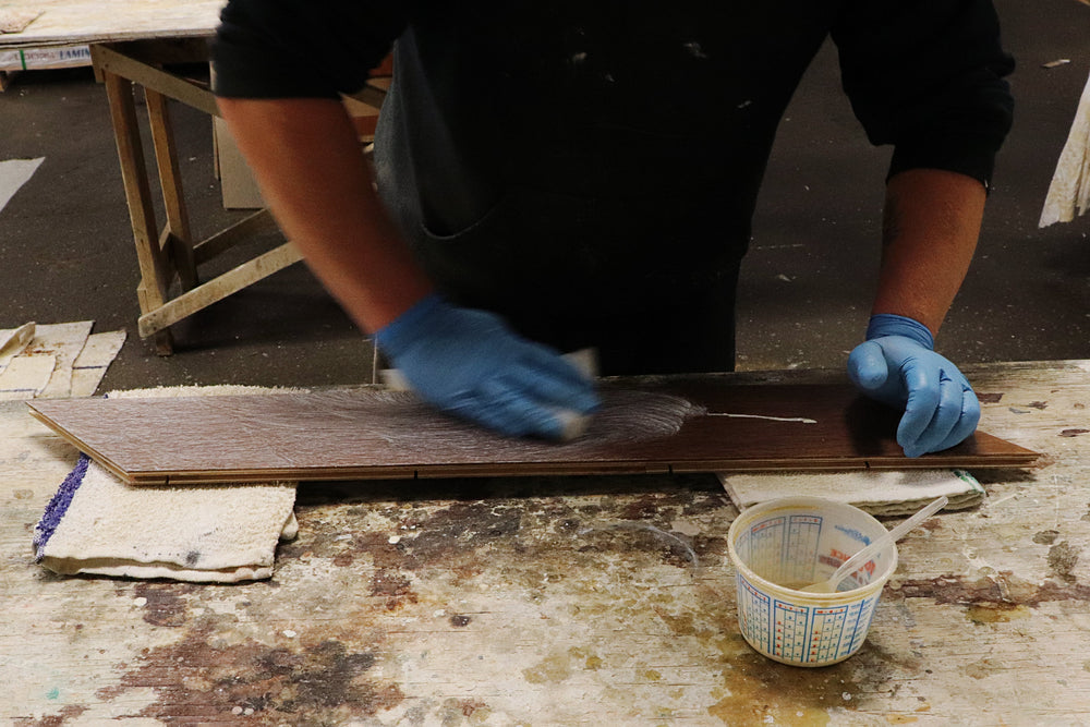 A BEHIND THE SCENES LOOK AT MAKING OUR INLOVE FLOORS BY HAND
