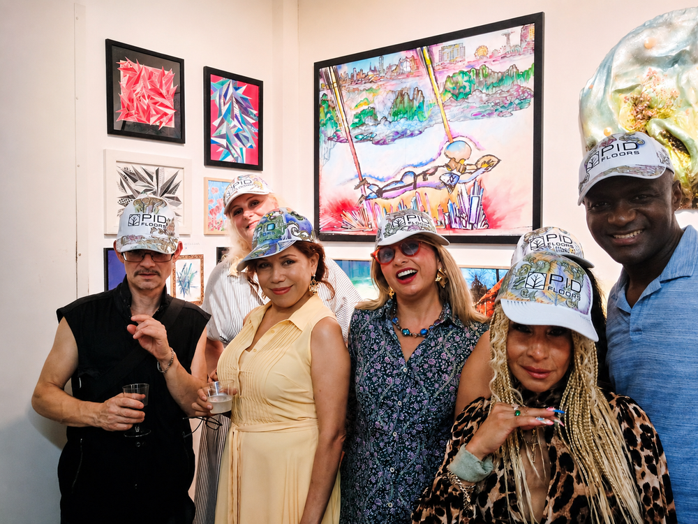 PID Floors Becomes Art: Featured at Montserrat Contemporary Art Gallery