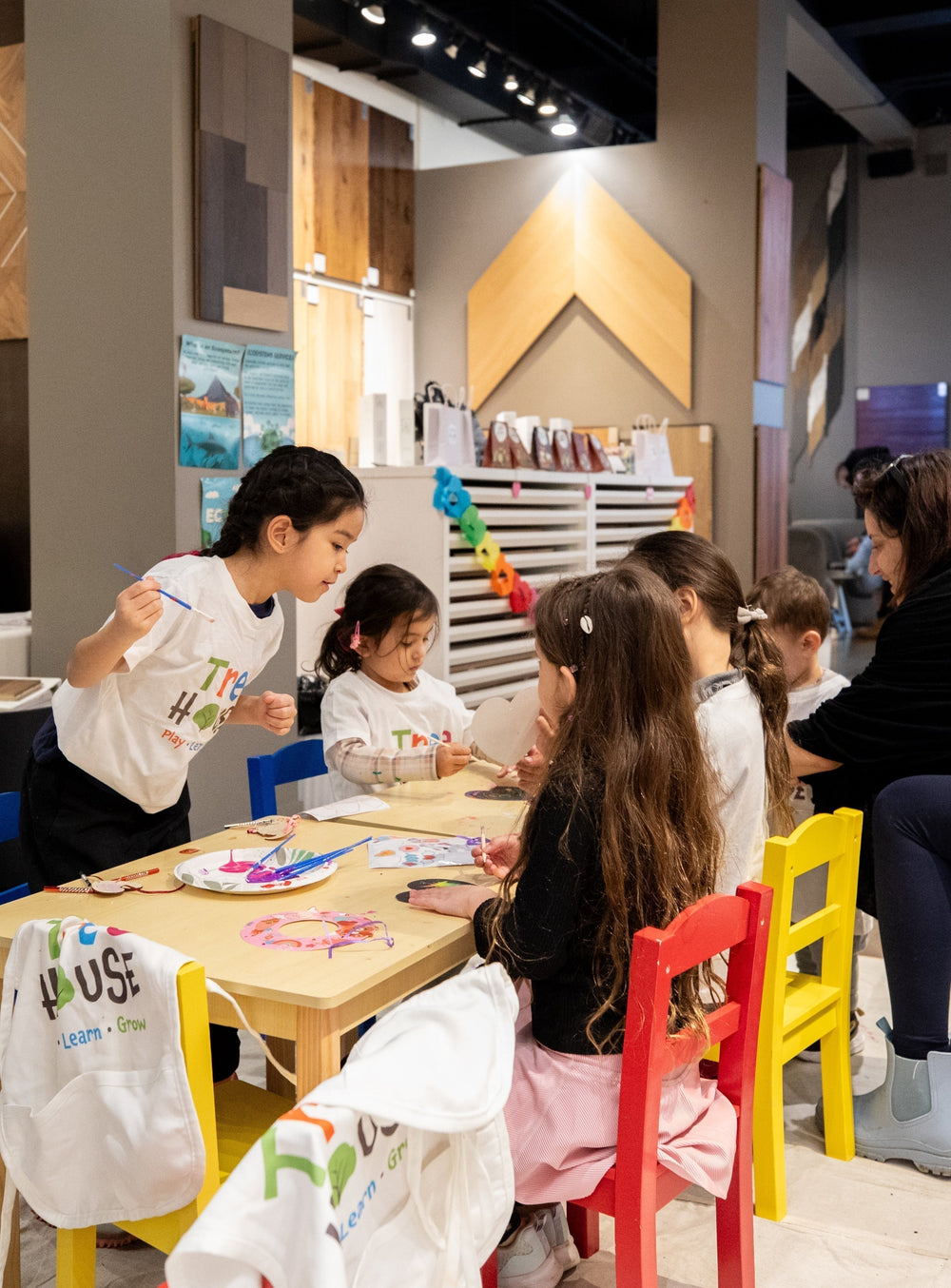 Our 6th PID FLOORS TREE HOUSE Art Event for Kids!