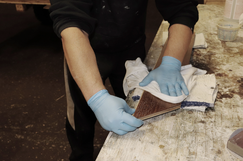 BEHIND THE SCENES:   THE ART OF REACTION STAINING
