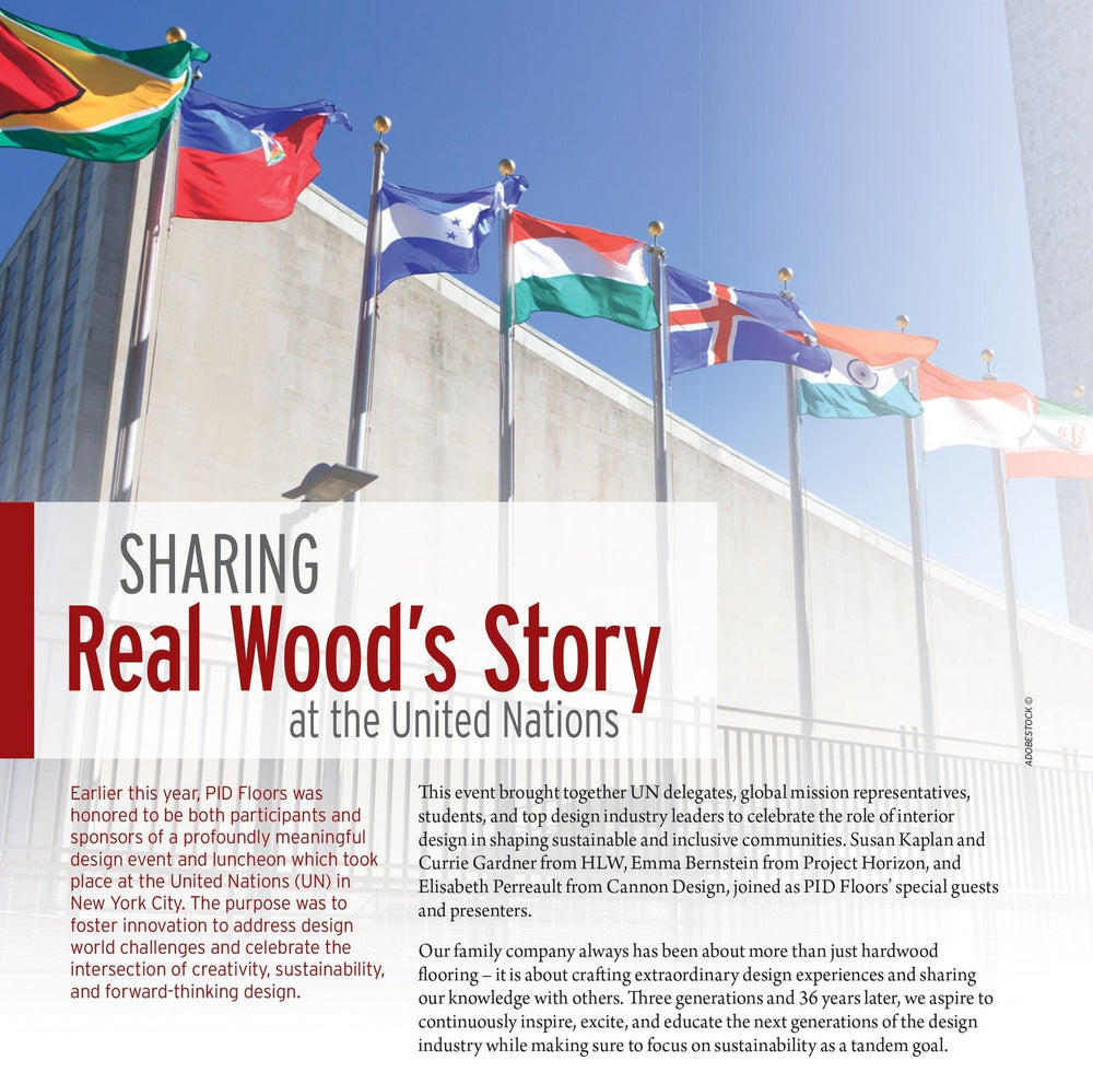 PID Floors Discusses United Nations Visit in Hardwood Floors Magazine