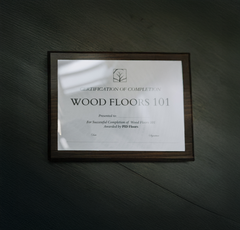 PID Courses: Wood Floors 101